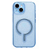 Чехол-накладка - SM050 SafeMag для "Apple iPhone 15" (blue)