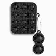 Чехол - AP009 POP IT для кейса "Apple AirPods" (black)