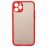 Чехол-накладка - PC041 для "Apple iPhone 11 Pro" (red/black)