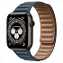 Ремешок - ApW31 Apple Watch 38/40/41 mm экокожа на магните (blue)