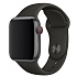 Ремешок - ApW Sport Band Apple Watch 38/40/41 mm силикон на кнопке (S) (black)