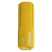 Флэш накопитель USB 32 Гб Smart Buy CLUE (yellow)