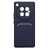 Чехол-накладка - SC337 с картхолдером для "Infinix Zero 40 5G" (dark blue) (237032)