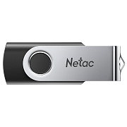 Флэш накопитель USB 128 Гб Netac U505 3.0 (black/silver) 