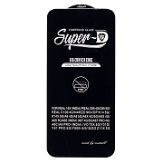Защитное стекло Full Screen Activ SUPER 3D с отпечатком пальца для "Realme C100 4G" (black)
