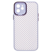 Чехол-накладка - PC077 для "Apple iPhone 12" (light violet)