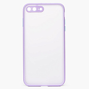 Чехол-накладка - PC041 для "Apple iPhone 7 Plus/iPhone 8 Plus" (light violet/white)