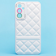 Чехол-накладка - SC318 экокожа для "Samsung SM-A346 Galaxy A34" (white)