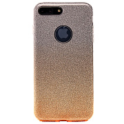 Чехол-накладка - SC097 Gradient для "Apple iPhone 7 Plus/iPhone 8 Plus" (gold/silver)