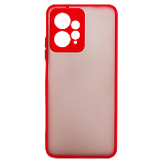Чехол-накладка - PC041 для "Xiaomi Redmi Note 12 4G" (red) (218325)