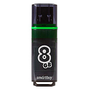 Флэш накопитель USB  8 Гб Smart Buy Glossy 3.0 (dark grey)