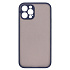 Чехол-накладка - PC041 для "Apple iPhone 12 Pro" (dark blue/black)