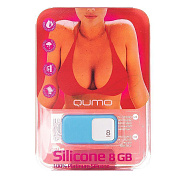 Флэш накопитель USB  8 Гб Qumo Silicone .. (blue)