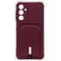Чехол-накладка - SC304 с картхолдером для "Samsung Galaxy A25 5G" (bordo) (227446)
