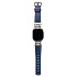 Ремешок - ApW40 экокожа Apple Watch 42/44/45/49 mm (dark blue)