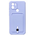 Чехол-накладка - SC304 с картхолдером для "Xiaomi Redmi A2+" (light violet)