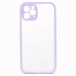 Чехол-накладка - PC041 для "Apple iPhone 12 Pro" (light violet/white)