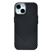 Чехол-накладка Luxo Creative PC  для "Apple iPhone 15" (124) (black)