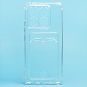 Чехол-накладка - SC278 с картхолдером для "Xiaomi 14T" (transparent)