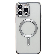 Чехол-накладка - SM027 SafeMag для "Apple iPhone 14 Pro Max" (silver) (232354)