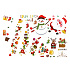 Наклейка - витражная 13 New Year (multicolor)
