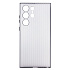 Чехол-накладка - PC089 для "Samsung Galaxy S23 Ultra" (matte transparent/black)
