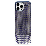 Чехол-накладка - PC095 POSH SHINE для "Apple iPhone 16 Pro Max" кристальный водопад (blue titanium) (237127)