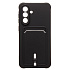 Чехол-накладка - SC304 с картхолдером для "Samsung Galaxy A56 5G" (black) (239424)