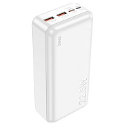 Внешний аккумулятор Hoco J101B PD QC 30000mAh Micro/Type-C/USB*2/Type-C (white)