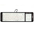Клавиатура Dialog Katana-Multimedia KK-L04U мембранная с подсветкой USB (black/white)