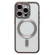 Чехол-накладка - SM027 SafeMag для "Apple iPhone 15 Pro" (titanium) (232344)