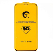 Защитное стекло Full Glue - 2,5D для "Apple iPhone 11/ iPhone XR" (тех.уп.) (20) "Т" (black)