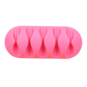 Держатель для кабеля - CC-001 на 5 кабелей (pink) (тех.уп.)