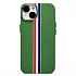 Чехол-накладка Luxo Creative PC  для "Apple iPhone 13/iPhone 14" (131) (green/multicolor)