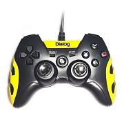 Геймпад Dialog Action GP-A30 (вибрация, 12 кнопок, PC, USB) (black)