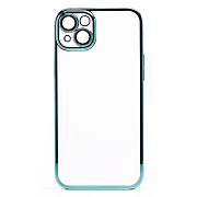 Чехол-накладка - PC073 с закрытой камерой для "Apple iPhone 14 Plus" (green) (213832)