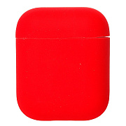 Чехол - Soft touch для кейса "Apple AirPods" (red)
