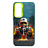 Чехол-накладка - PC094 для "Samsung Galaxy A55" (тигр) (transparent/black) (233795)