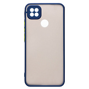 Чехол-накладка - PC041 для "Xiaomi Redmi 10A" (dark blue/black)