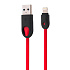 Кабель USB - Apple lightning Kurato RORI-L200 12W 100см 2,5A  (red)