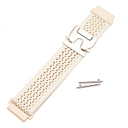 Ремешок - WB42 Nylon на застежке Универсальный 20мм (white)