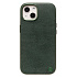 Чехол-накладка Cellis SM031 SafeMag для "Apple iPhone 13/iPhone 14" Натуральная кожа (dark green) (237488)
