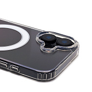 Чехол-накладка - SM006 SafeMag для "Apple iPhone 17" (прозрачный) (240902)