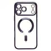 Чехол-накладка - SM027 SafeMag для "Apple iPhone 17 Pro Max" (dark violet)