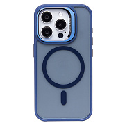 Чехол-накладка - SM026 SafeMag для "Apple iPhone 15 Pro" (dark blue) (232157)