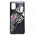 Чехол-накладка - SC185 для "Samsung SM-A315 Galaxy A31" (001) (black/purple)