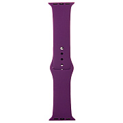 Ремешок - ApW Sport Band Apple Watch 42/44/45/49 mm силикон на кнопке (L) (purple)