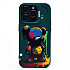Чехол-накладка - SC335 для "Apple iPhone 14 Pro"  (медведь) (dark green) (227049)