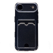 Чехол-накладка - SC300 с картхолдером для "Apple iPhone 17 Air" (white)