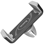 Держатель автомобильный Hoco зажим CPH01 в дефлектор (black/gray)